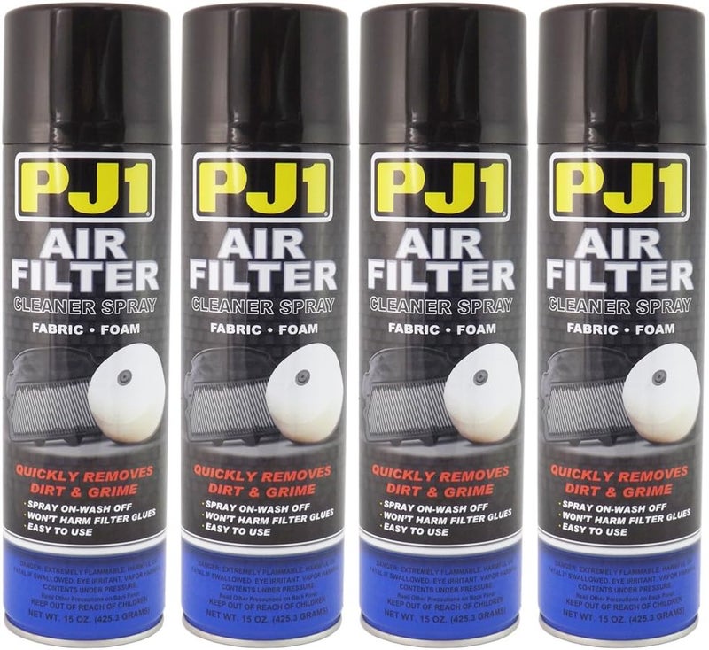 15-22-4PK Foam/Gauze Air Filter Cleaner, 60 oz, 4 Pack